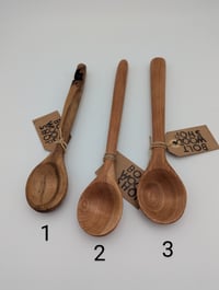 Image 2 of Hand-Carved Maple & Birch Spoons