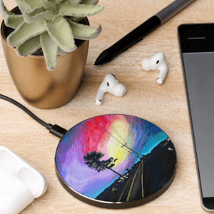 Image of Aurora Over Lyona Road Wireless Charger