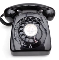 Image 1 of VOIP Ready Black GPO 706 Telephone - for all domestic VoIP services. BT Digital Voice, EE, Sky etc.