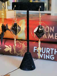 Image 3 of Violent Little Thing - fourth wing inspired dice jewelry 