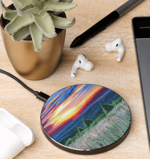 Image of Sunset On The Ridge Wireless Charger