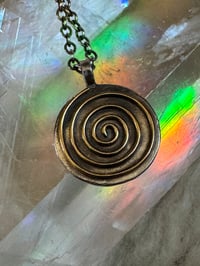 Image 10 of Gold Spiral necklace 