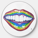 Lips Of Praise Wireless Charger