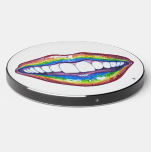 Image of Lips Of Praise Wireless Charger