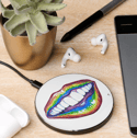 Lips Of Praise Wireless Charger