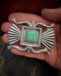 Image 5 of WL&A Handmade Old Style Ketoh Belt Buckle - Natural Royston - Size 3in x 2.25in - 135 Grams