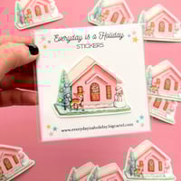 Image 4 of pink putz house sticker