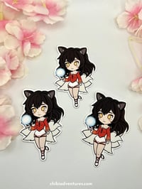 Image 1 of Ahri League of Legends Sticker | Matte and Waterproof Finish | LOL