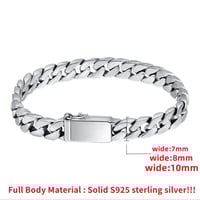 Image 4 of Plain Cuban Link Bracelet