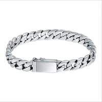 Image 1 of Plain Cuban Link Bracelet