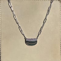 Image 5 of Amethyst on Agate Necklace
