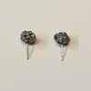 Boucles d'oreilles Pyrites 10