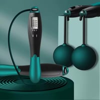 Image 1 of Cordless Jump Rope with LCD Screen – Electronic Counting Speed Skipping Rope