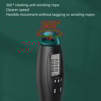 Image 3 of Cordless Jump Rope with LCD Screen – Electronic Counting Speed Skipping Rope
