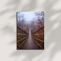 Image 1 of Karte "Brücke im Herbst"