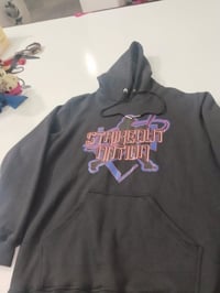 Image 2 of StrikeOut Nation Hoodie Black and red logo 