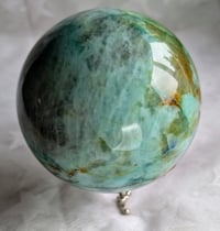 Image 3 of Green Florite Crystal Sphere