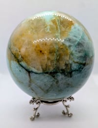 Image 4 of Green Florite Crystal Sphere