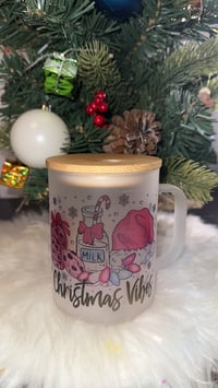 Image 1 of Christmas Vibes Frosted Mug 