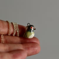 Image 4 of Green Pigeon Necklace