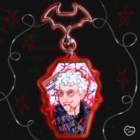 Image 2 of iwtv Daniel Acrylic Keychain