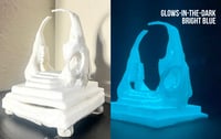 Radioactive Bone - Rats Nest Incense Burner - Glow-In-The-Dark