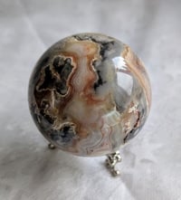 Image 3 of Mexican Lace Agate crystal sphere