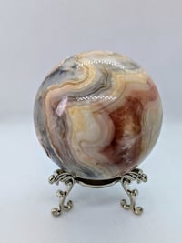 Image 5 of Mexican Lace Agate crystal sphere