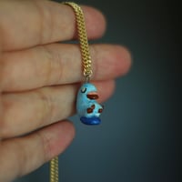 Image 3 of Blue Platypus Necklace