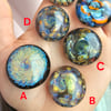 Handmade Borosilicate Glass Cabochons 