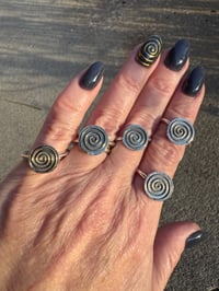 Image 1 of Made to order spiral ring 