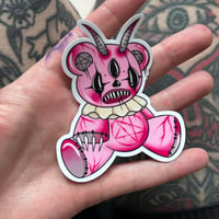 Pink Bear Sticker