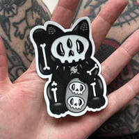 Skelly Cat Sticker