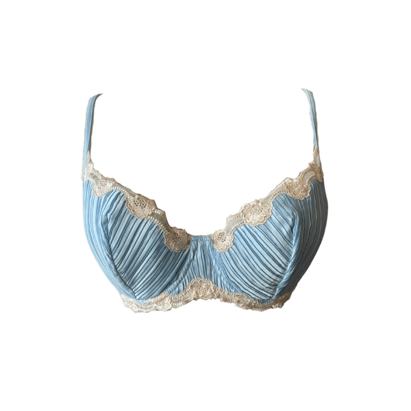 Image of LA PERLA BABY BLUE LACE BRA (NWT)