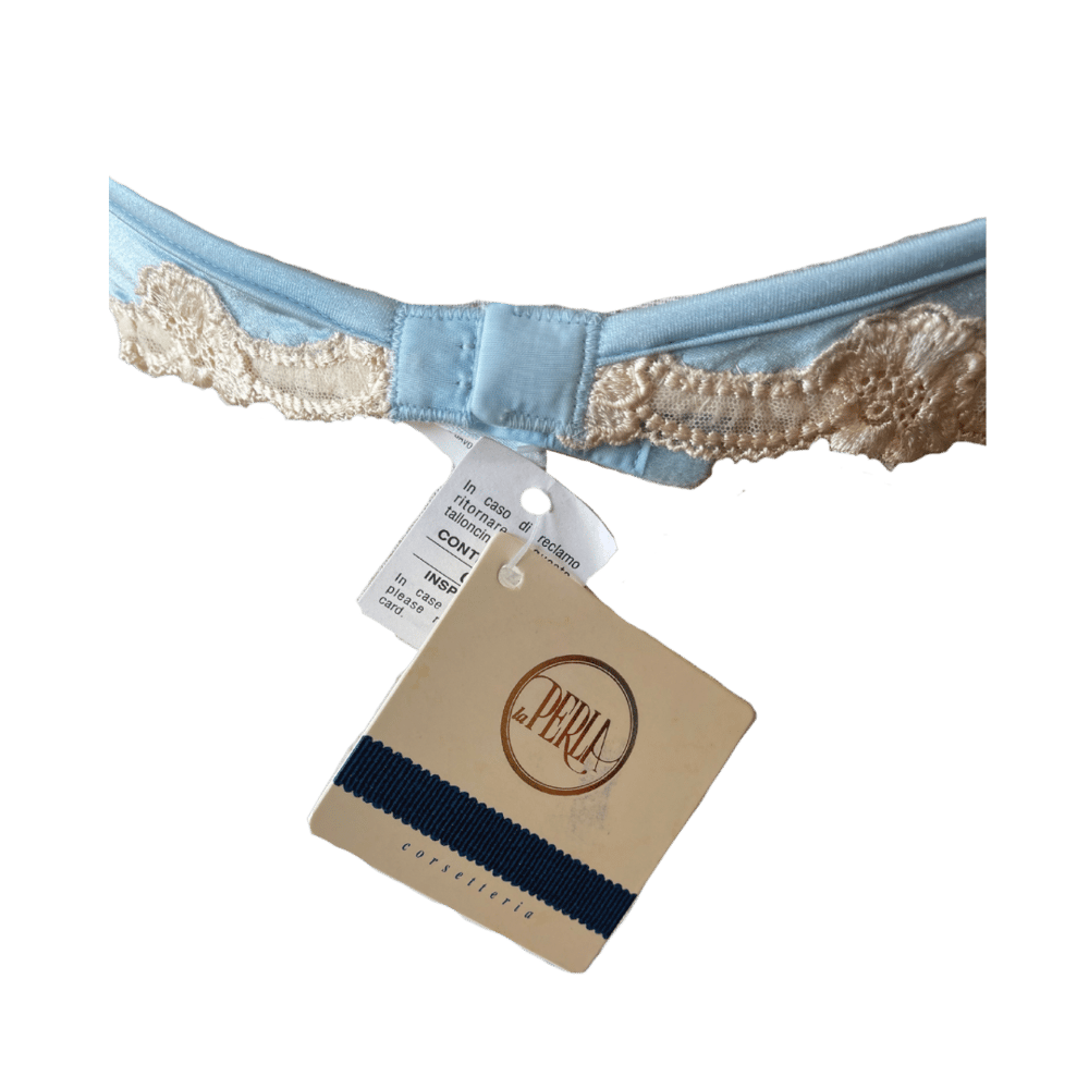 Image of LA PERLA BABY BLUE LACE BRA (NWT)