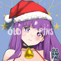 Image 2 of Fern Christmas Vixen Vinyl Decal