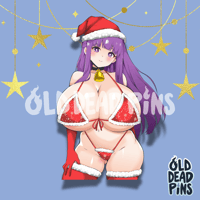 Image 3 of Fern Christmas Vixen Vinyl Decal