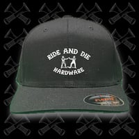 Rad Hardware "FISTICUFFS" Black Flexfit