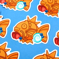 Image 1 of Taiyaki Magikarp 3.5" Vinyl Sticker