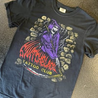 Image 1 of SWITCHBLADE TATTOO CLUB  ☠︎︎ SCYTHE TEE