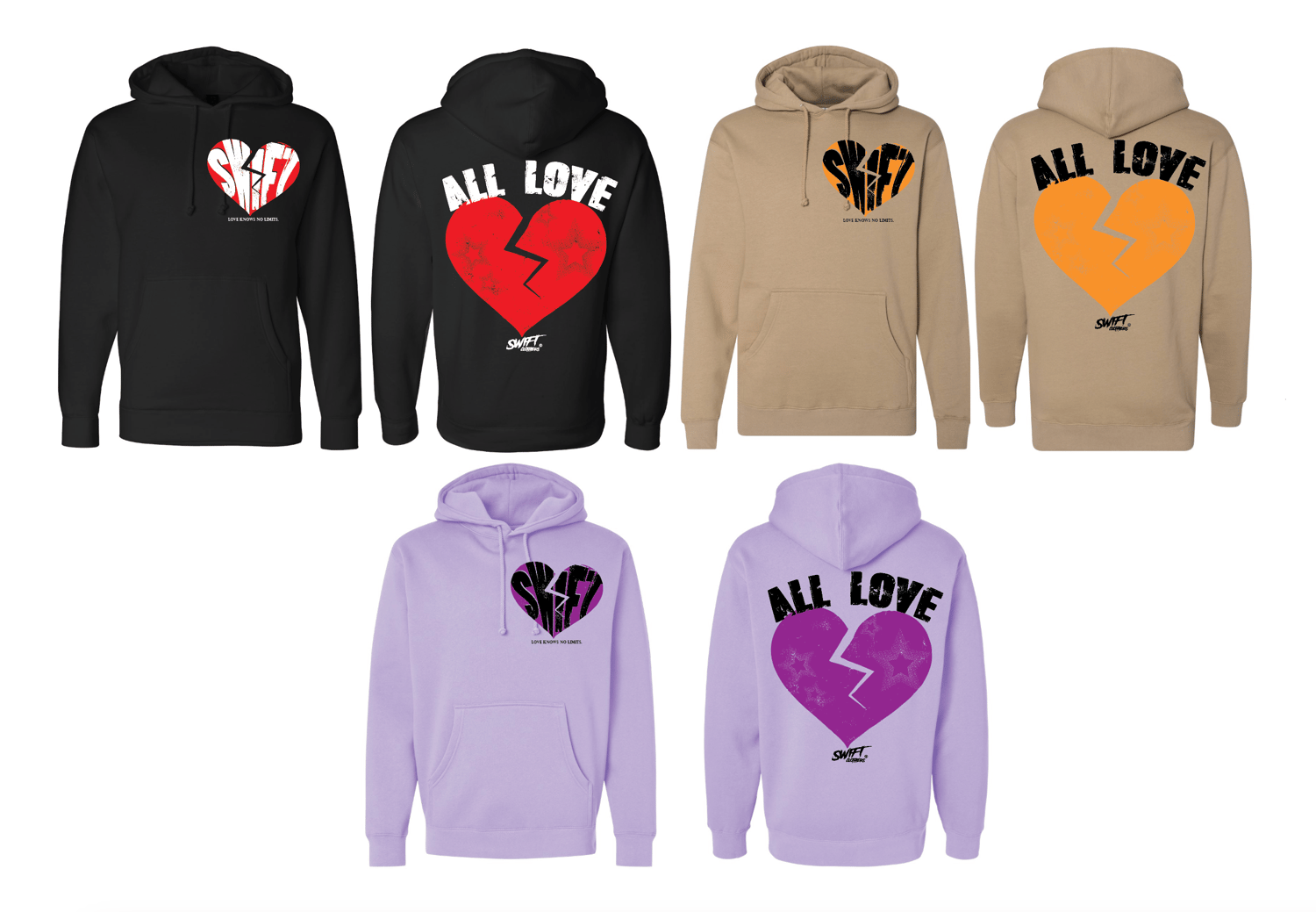 Image of “All Love” Hoodies 