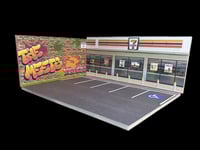 Image 1 of 7/11 Graffiti Store Front