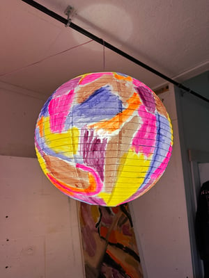 Image of Painted Paper Lanterns