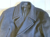 Image 2 of Agnes B Homme vintage wool peacoat, made in France, size 1 (fits L)