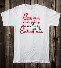 Image 1 of Chick Fil Ass Tee