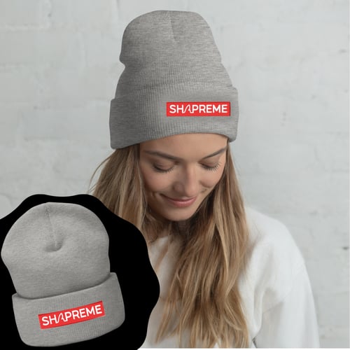 Image of SHAPREME cuffed beanie