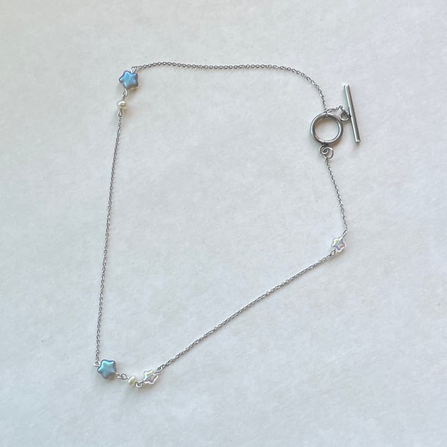 capricorn constellation star necklace