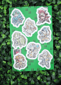 Image 1 of FE: SoV Alm's Army Sticker Sheet