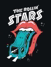 Image 3 of THE ROLLING STARS! (Hoody backprint)
