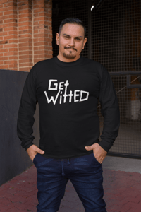 Image 4 of Get Witted Long Sleeve Shirt(Embroidery)